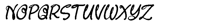 Chiler Spark Italic Font UPPERCASE