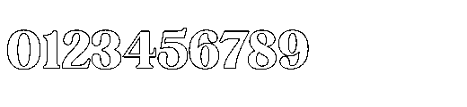 Chill Club Outlined Font OTHER CHARS