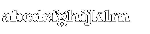 Chill Club Outlined FONT