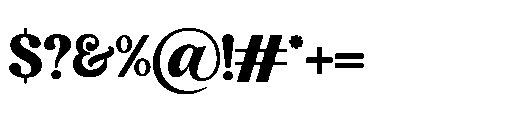 Chill Club Regular Font OTHER CHARS