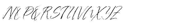 Chill Fresh Italic Font UPPERCASE