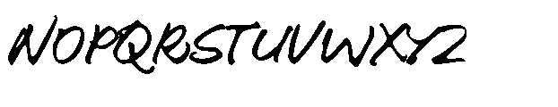 Chilla Font UPPERCASE