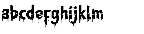 Chiller Mark Slashed Regular FONT