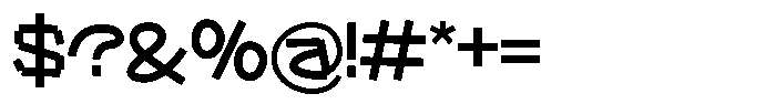 Chillkoft Medium Font OTHER CHARS