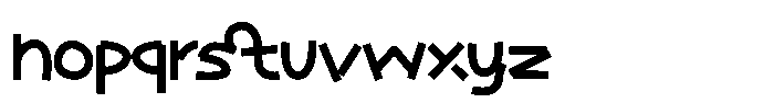Chillkoft Medium Font LOWERCASE