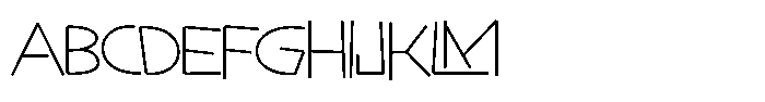 Chillkoft Thin Font UPPERCASE