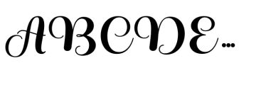 Chilon Bold Font UPPERCASE