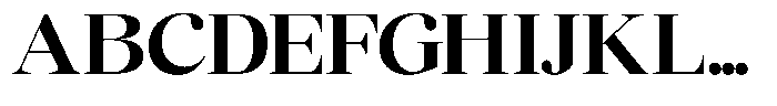 Chilton Bold Font UPPERCASE