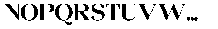 Chilton Bold Font UPPERCASE