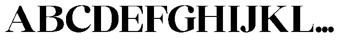 Chilton Extra Bold Font UPPERCASE
