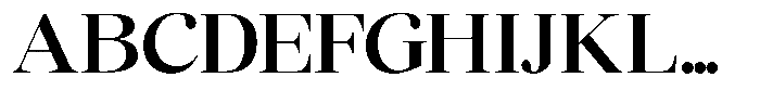 Chilton Semi Bold Font UPPERCASE