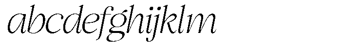 Chilton Thin Italic FONT