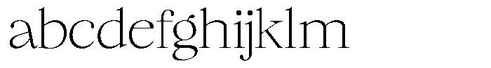 Chilton Thin FONT