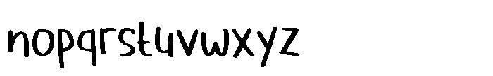 Chily Meatballs Font LOWERCASE