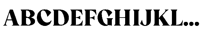 Chimango Bold Font UPPERCASE