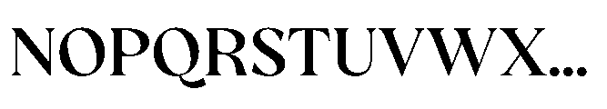 Chimango Medium Font UPPERCASE