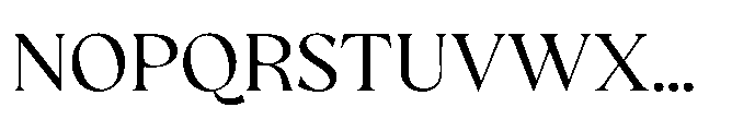 Chimango Regular Font UPPERCASE