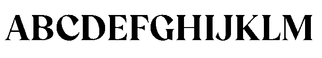 Chimango Semi Bold Font UPPERCASE
