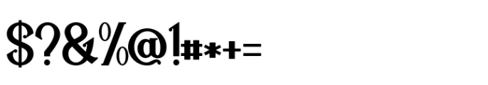 Chimpsdale Regular Font OTHER CHARS