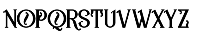 Chimpsdale Regular Font UPPERCASE