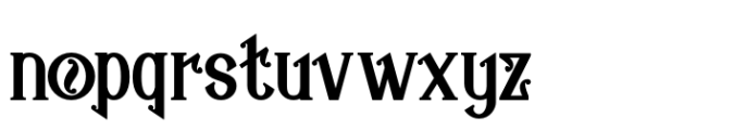Chimpsdale Regular Font LOWERCASE