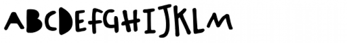 Chinchilla Black Font UPPERCASE