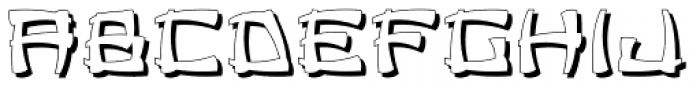 Chinese Herbs JNL Font LOWERCASE