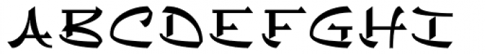 Chineze Medium Font UPPERCASE