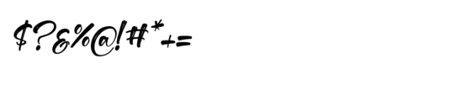 Chinstrap Stucky Italic Font OTHER CHARS
