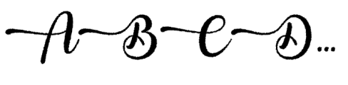 Chinthiya Script Distort Font UPPERCASE