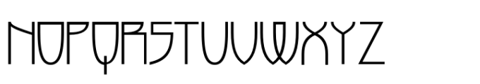 Chioki Regular Font UPPERCASE