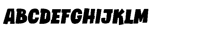Chip Shop Bold Italic Font