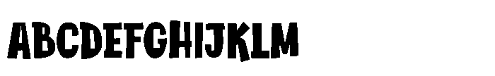 Chip Shop Regular Font UPPERCASE