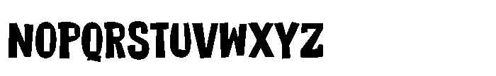 Chip Shop Regular Font UPPERCASE