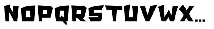 Chippunk Font UPPERCASE