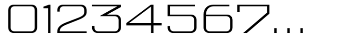 Chiq Light Expanded Font OTHER CHARS