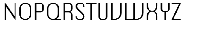 Chiq Light Font UPPERCASE