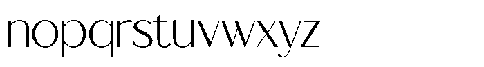 Chiqueta Light Font LOWERCASE