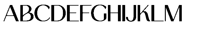 Chiqueta Medium Font UPPERCASE