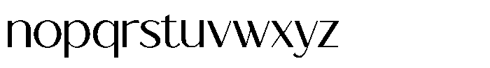 Chiqueta Regular Font LOWERCASE
