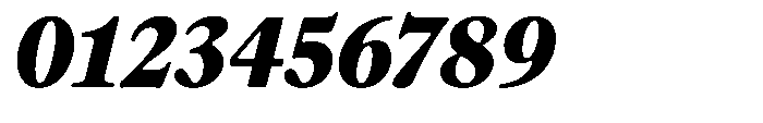 Chiswell Large Black-Italic Font OTHER CHARS