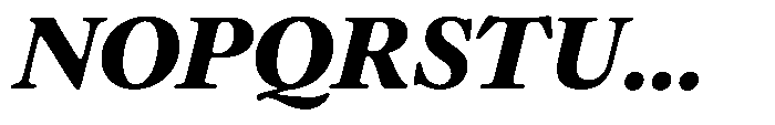 Chiswell Large Black-Italic Font UPPERCASE