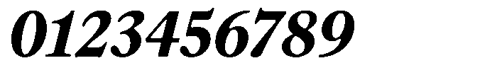 Chiswell Large Bold-Italic Font OTHER CHARS