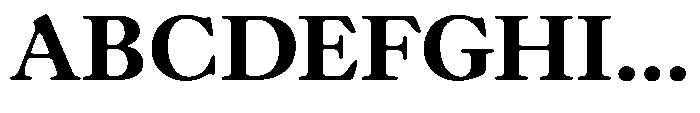 Chiswell Large Bold Font UPPERCASE