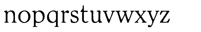 Chiswell Large Light Font LOWERCASE