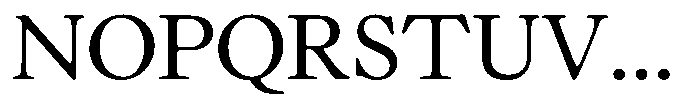 Chiswell Large Regular Font UPPERCASE