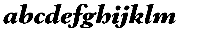 Chiswell Median Black Italic FONT