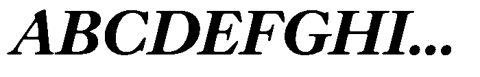 Chiswell Median Bold Italic Font UPPERCASE