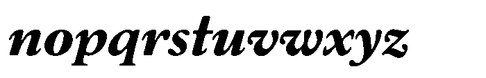 Chiswell Median Bold Italic Font LOWERCASE