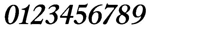 Chiswell Median Medium Italic Font OTHER CHARS